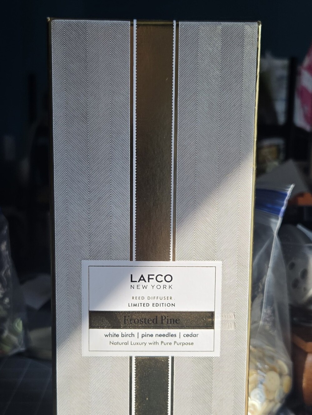 Lafco New York Fragranced Reed Diffuser - Frosted Pine